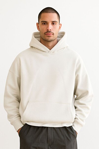 BENROMA 3 İPLİK PENYE ÜNİSEX KAPÜŞONLU SWEAT