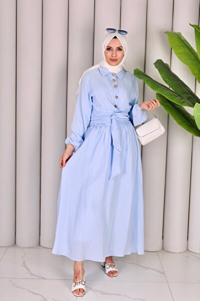 ZARERA Σετ με ζωνάτη φούστα και μπλούζα με κουμπιά, κατάλληλο για το Τεσσέττουρ