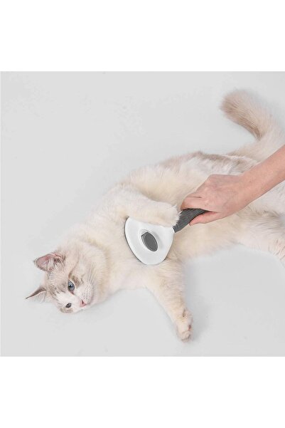 NEO Set consisting of a self-cleaning brush with a button for animals, Neo™ Pet-Pet®, useful for cleaning and