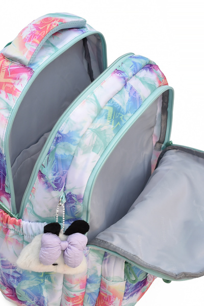 ELATAE Girl's 3-Piece Elementary School Bag Set School Bag & Thermal Lunch Bag & Pen Holder 1490