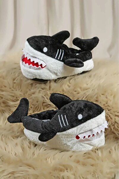 Deniz Terlik Hayvanlı Köpek Balığı Panduf İçi Yumuşak Sessiz Taban | Ev Botu |