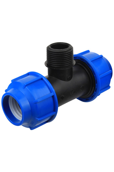 Evotools Teu reducător FE PEHD 63 mm 2 inch 14830-8-G