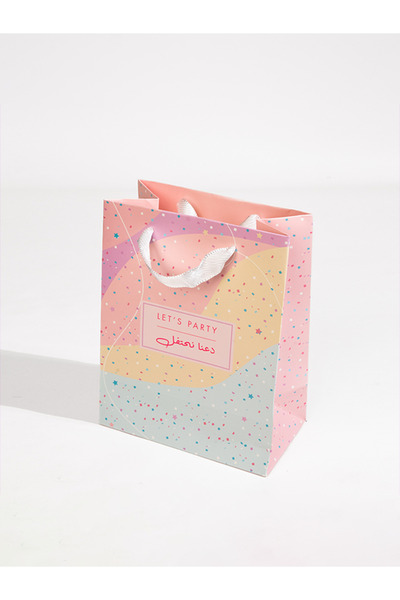 Share the Love Lets Party, Purple, Medium Gift Bag
