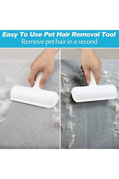 NEO Roller Brush with Rubber Strips, Neo™ Pet®, with compartment for collecting fur and hair