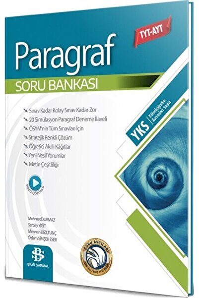 Anla Kazan Yayınları BilgiSarmal 2026 TYT AYT Paragraf Soru Bankası