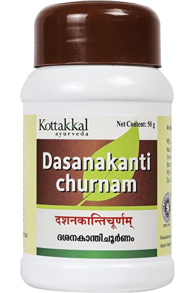 Kottakkal ayurveda كوتكال داساناكانتي تشونام، 50 جرام، مع الصابون، 75 جرام