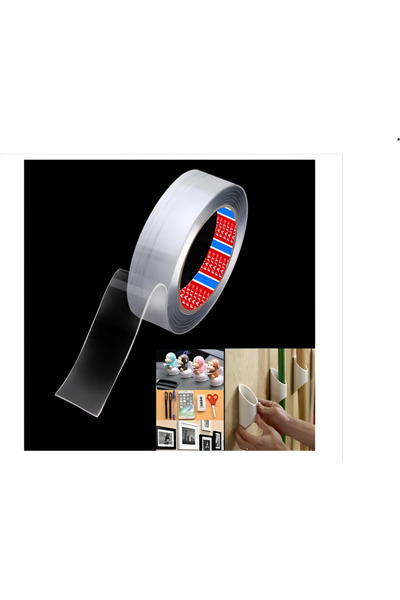 NEO Banda Dubla Adeziva Siliconica Transparenta, Rezistenta la Apa, 5 m, Neo™