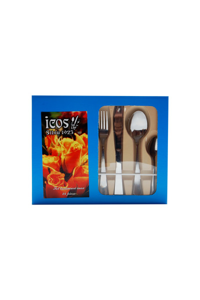 Icos Set tacamuri inox 24 piese, NINA,