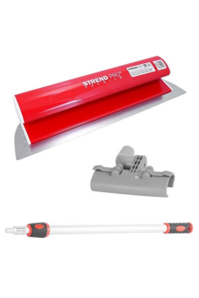 JollyMag Set gletiera profesionala, inox, 100 cm x 0.3 mm, suport, maner prel...