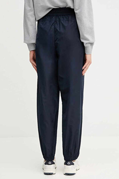 Calvin Klein Kadın Beli Bağcıklı Paçası Ribanalı Jogger Pantolon - Lacivert