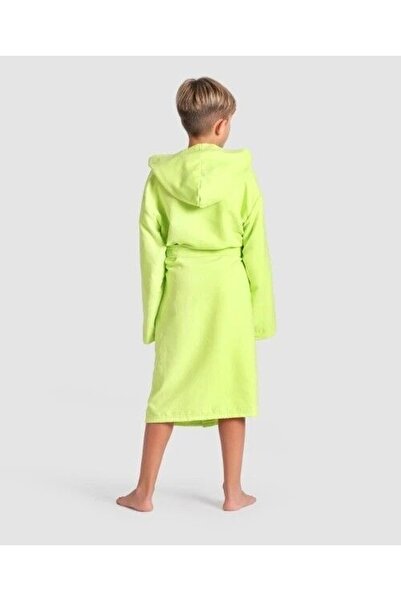 ARENA Zeal Jr Robe /Arctic Lime White Children's Bathrobe 009042610