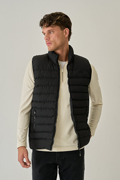 Rogyi Tekstil Новий сезон Чоловічий чорний надувний жилет