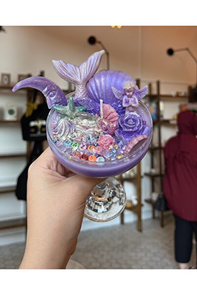 Melina Aura Candles Melek temalı (çikolata esans)