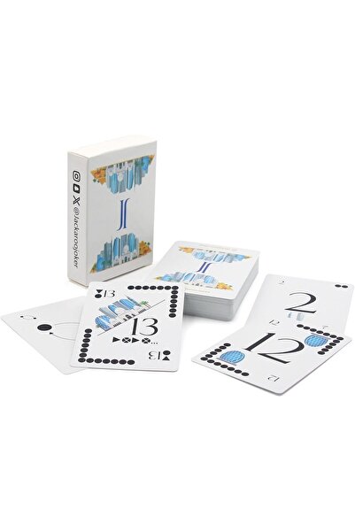 JackarooJoker Jackaroo Joker Jakaroo Playing Cards 100% Plastic for Jakaroo Board Game - 1 Deck (Limited Edition)