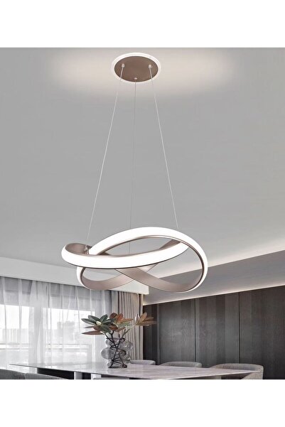 RFAN Pendant, Model 5004, With Remote Control, 3 Types of Light, Adjustable Height, 262W, Gray
