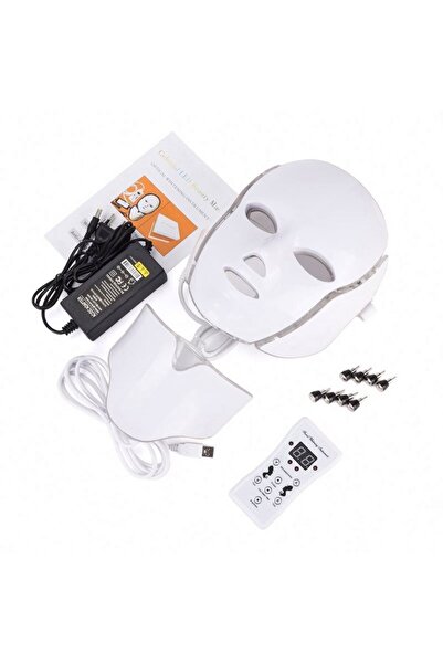 NEO Μάσκα LED για καλλυντική θεραπεία Photon για πρόσωπο και λαιμό, Neo™ Beauty, Αντιγήρανση, Κατά της ακμής, Λειτουργική