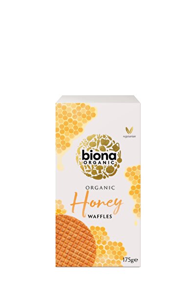 JollyMag Honey waffles 175g Biona