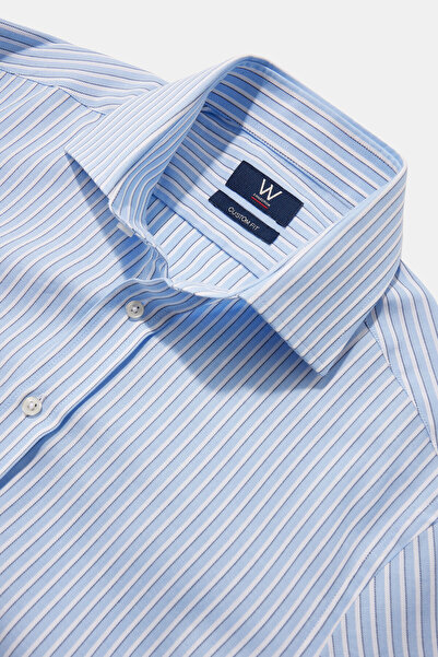 W Collection Blue Long Sleeve Shirt