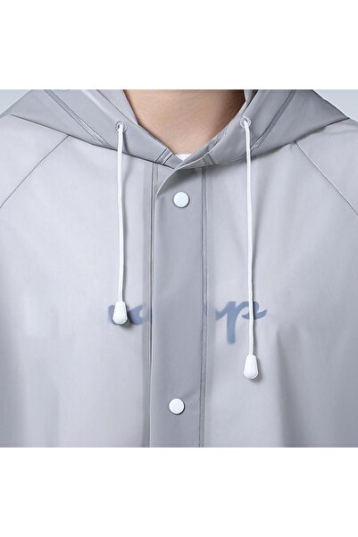 Flippy Raincoat for Adults 150–180 cm, EVA, Waterproof, Windproof, Grey