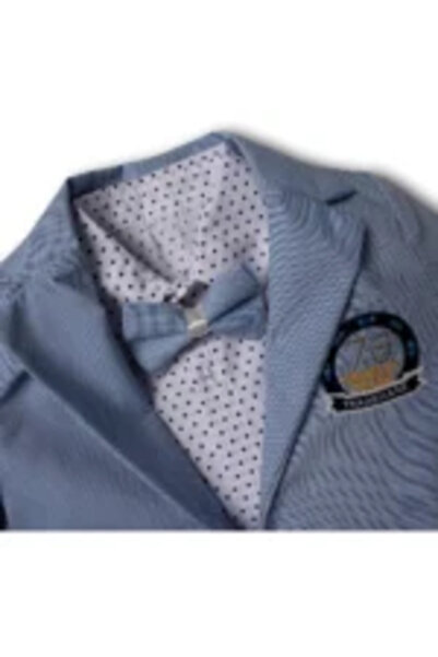 Mamboo Costum elegant pentru băieți cu papion