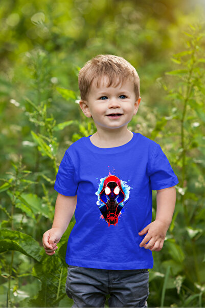 oneagılyazı Spider Man Printed Children's Oversize T-Shirt