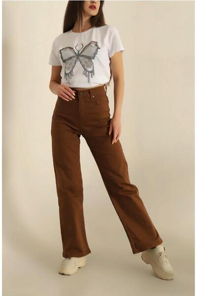 jsshop collection S-E-R-E-N-A-Y S-E-R-İ-E-S Wide Leg High Waist New Season Wo...