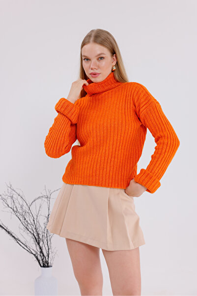 BLUSS Women's Turtleneck Knit Sweater: the Favorite of Cold Days