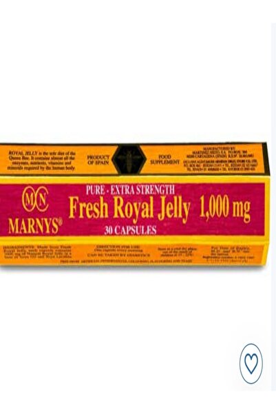 Marnys Royal Jelly 1000 mg 30 Capsules