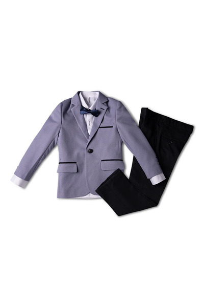 Mamboo Elegant Suit for Boys with Bow Tie for Ceremony