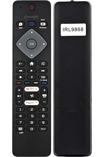Philips SMARV TV KUMANDASI NETFLİX VE RAKUTEN TUŞLU UZAKTAN KUMANDA