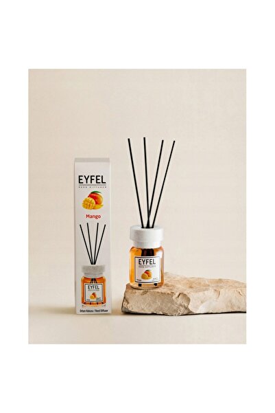 Eyfel Odorizant de cameră cu bețișoare, Eyfel, Aroma Mango African, 120 ml