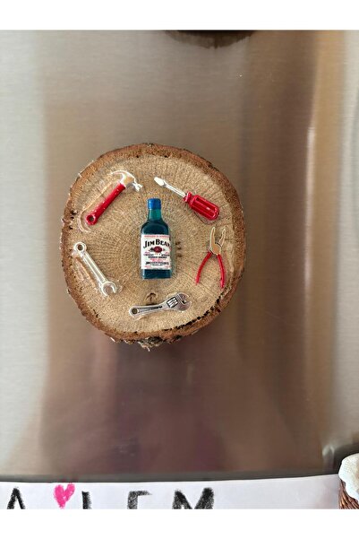 Sage Dekoratif Şişe Magnet Buzdolabı süsü