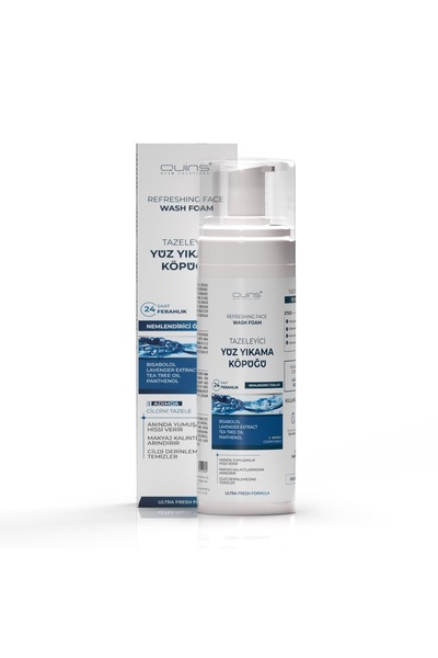 Quins Derm Solutions رغوة غسول منعشة للوجه 200 مل