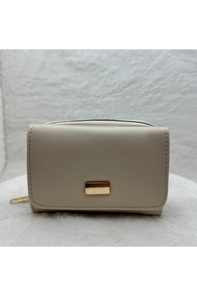 Sh Poly Women's Leather Multi-Compartment Wallet
