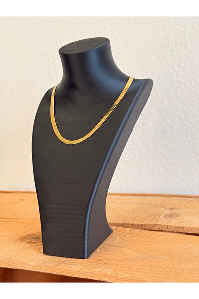 Chamelon Studio منظم حامل مجوهرات على شكل صدرية مع قلادة سوداء