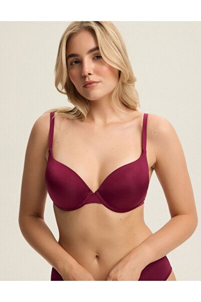 Bloovii Sutien Super Push-Up cu Armătură, Design Neted, Sutien Tricou Confort...