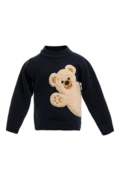 Mamboo Cozy Bear Warm Pullover for Boys