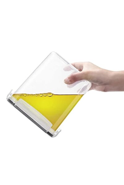 Flippy food storage boxes, set of 8, PP plastic, transparent, assorted sizes