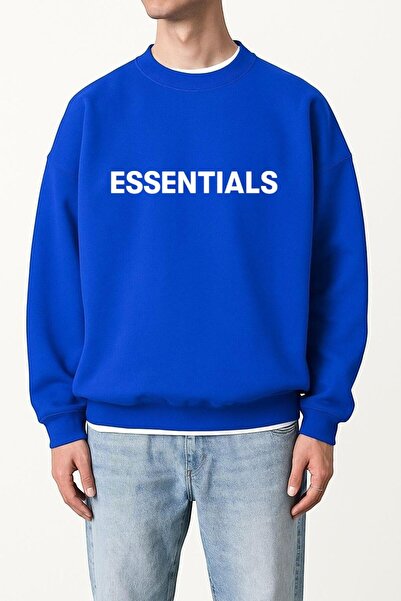 DM DOLCE MORE Hanorac unisex cu imprimeu ESSENTIALS din bumbac pieptănat cu 3...