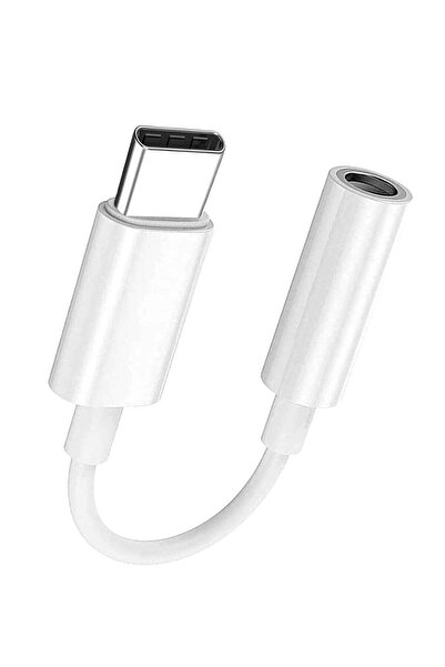 Generic محول جديد من USB C إلى مقبس AUX مقاس 3.5 مم، محول من النوع C إلى مقبس...