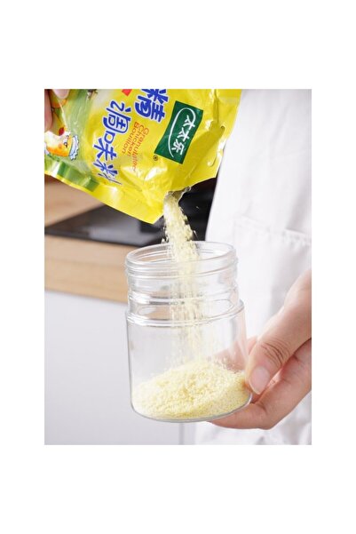 Flippy Glass Spice Container, 180 ml, with Handle and Spoon, 10.6 x 7 x 7 cm, Matte Lid, White