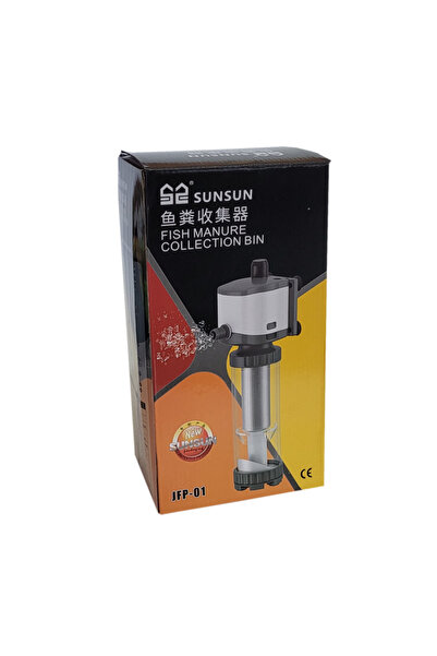 SunSun JFP-01 Aquarium Filter – 3-in-1, Fecal Collector and Water Exchanger, 350L/h, 4.5W