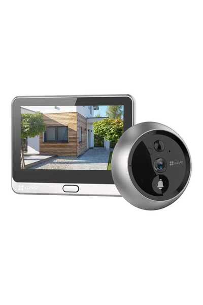 EZVIZ Dp2 Smart Door Viewer |   1080P, 4.3″ Screen, Pir Detection, Two-Way Talk, Microsd/Cloud