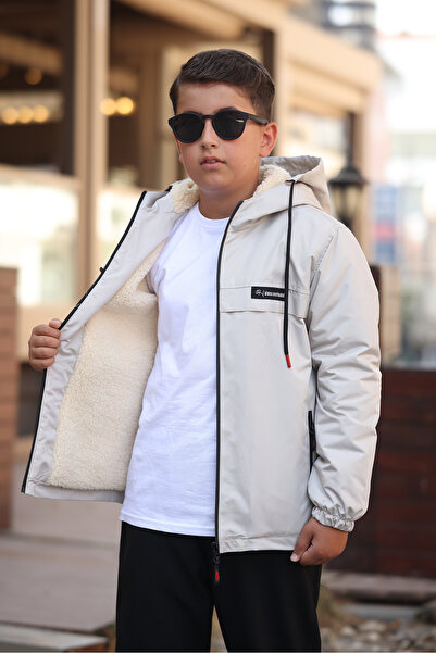 BOYS MANS Fiú kabát Téli gyerekkabát Prémium kabát