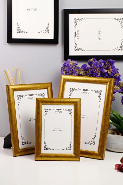 Raven Art Studio Pergamon 3'lü Set 10cm x 15cm + 13cm x 18cm + 15cm x 21cm Korumalı Kırılmaz Pleksi Cam