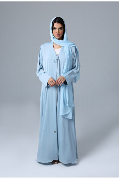 IKKXA عباية كاجوال ملونة سادة