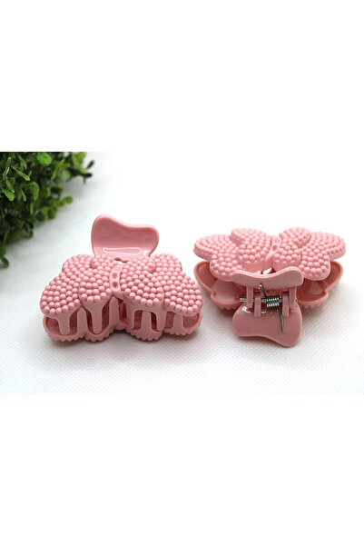 Tezcan Aksesuar Cataramă cu model fluture colorat de 6 cm (pachet de 2)