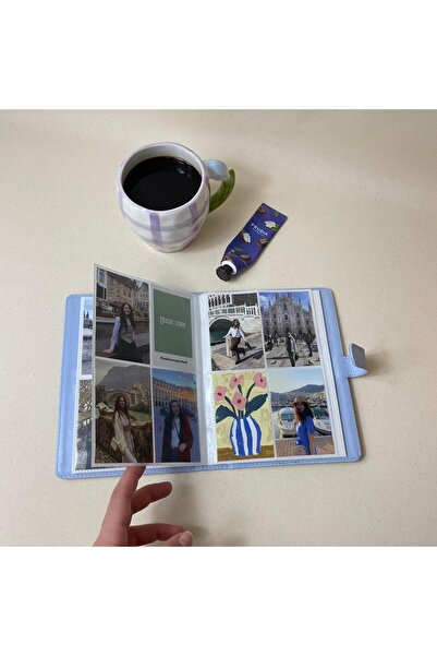 NPCQUN ألبوم صور جلدي من نوع إنستاكس بولكارت