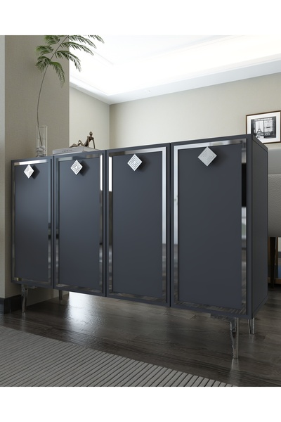 cantek dizayn 8159KM-1CT KONSOL,KAHVE KÖŞESİ,AYAKKABILIK,OFİS EVRAK DOLABI,MUTFAK KİLER DOLABI,TV ÜNİTESİ-AG