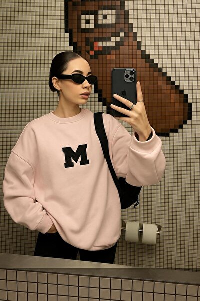 DM DOLCE MORE سترة رياضية مطبوعة بثلاثة خيوط من القطن الممشط للجنسين